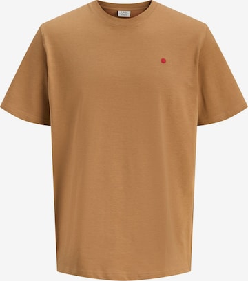 T-Shirt 'RDDRoad' R.D.D. ROYAL DENIM DIVISION en marron : devant