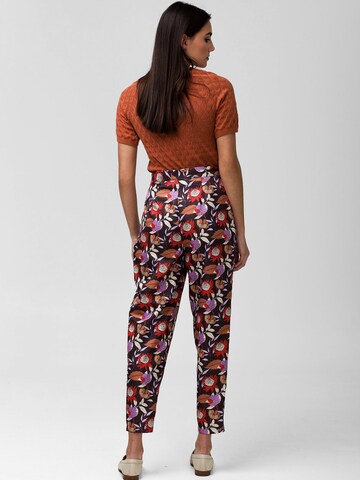 4funkyflavours Tapered Pleat-Front Pants 'Umi Says' in Brown