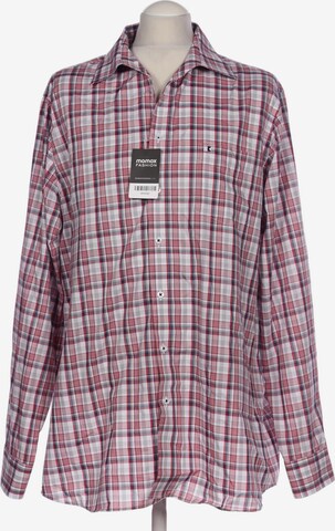 Walbusch Button Up Shirt in L in Grey: front