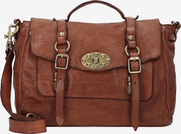 Campomaggi Crossbody Bag in Brown: front