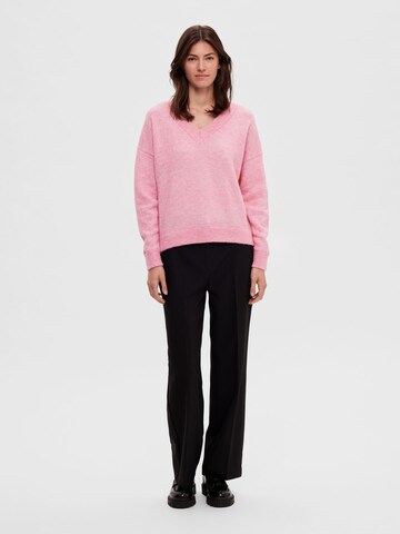 SELECTED FEMME Pullover 'Maline' in Lila