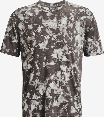 UNDER ARMOUR Performance Shirt 'Breeze Trail' in Grey: front