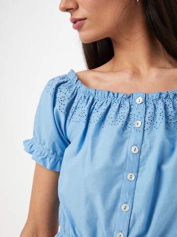 ABOUT YOU Blouse 'Rosalie' in Blue