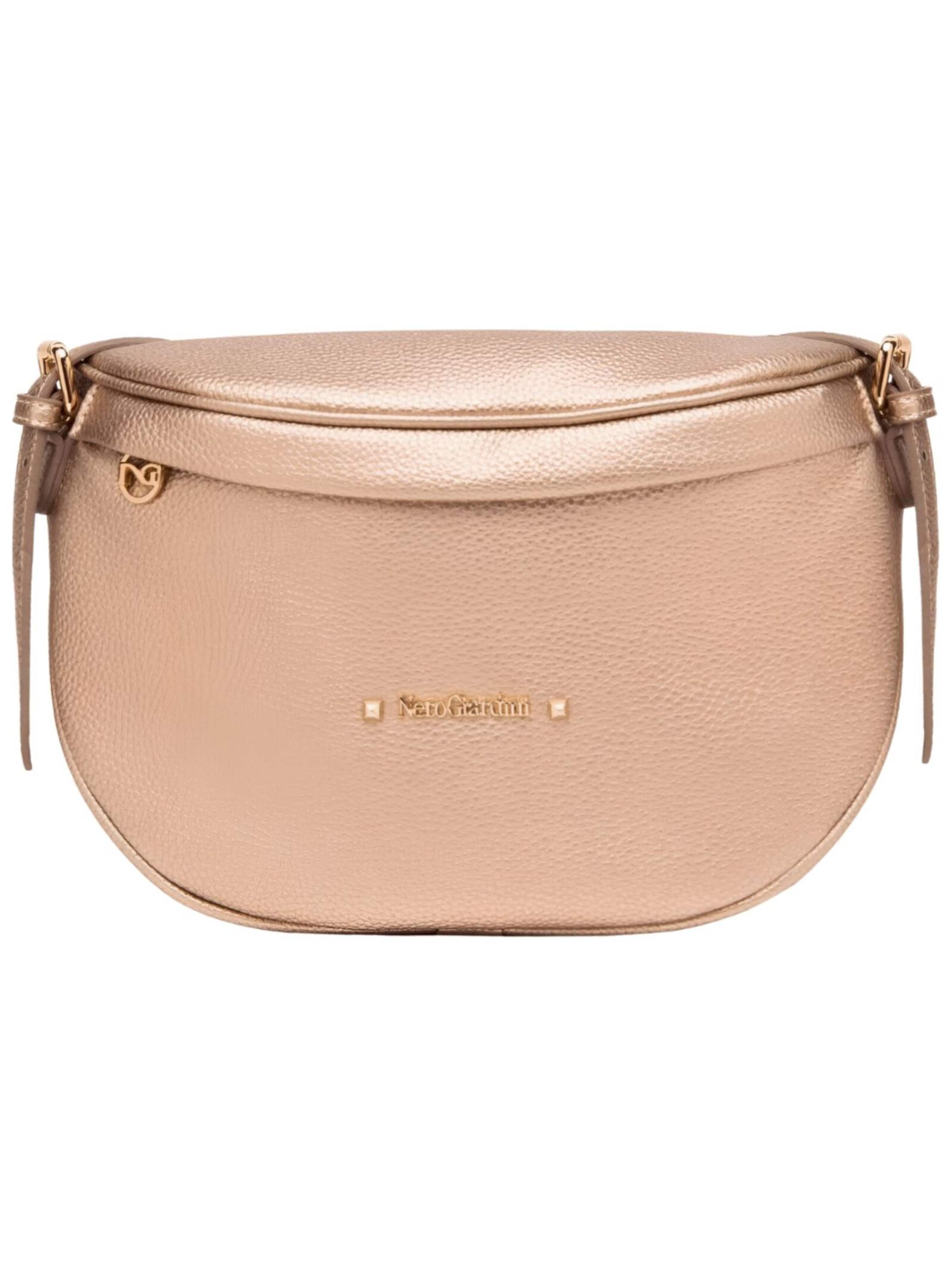 Sac à bandoulière Nero Giardini en beige : devant