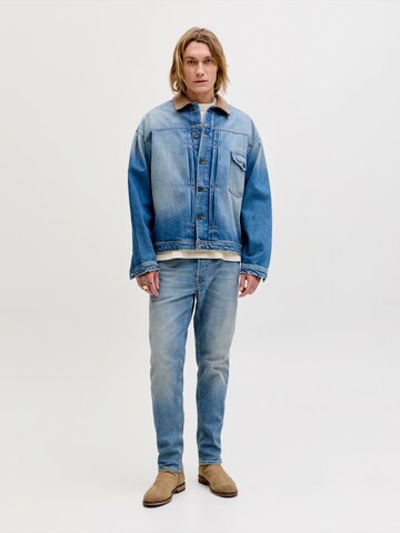 JACK & JONES Slimfit Jeans 'JJIMIKE JJORGINAL' in Blauw