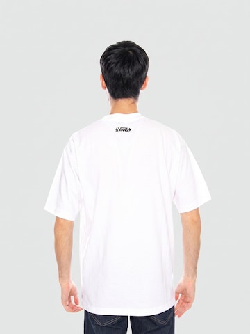 T-Shirt 'Skate Atiba Haze Curb Crew SS White' VANS en blanc