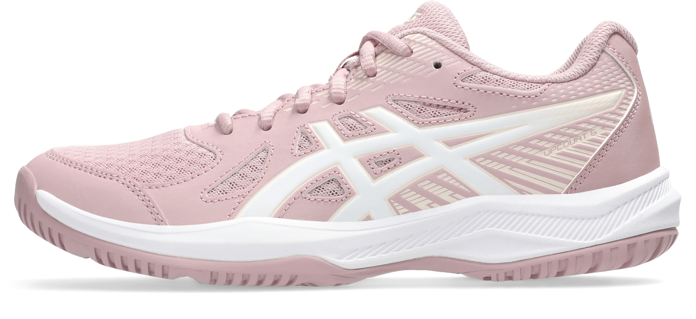 ASICS Athletic Shoes 'Upcourt 6' in Pink: front
