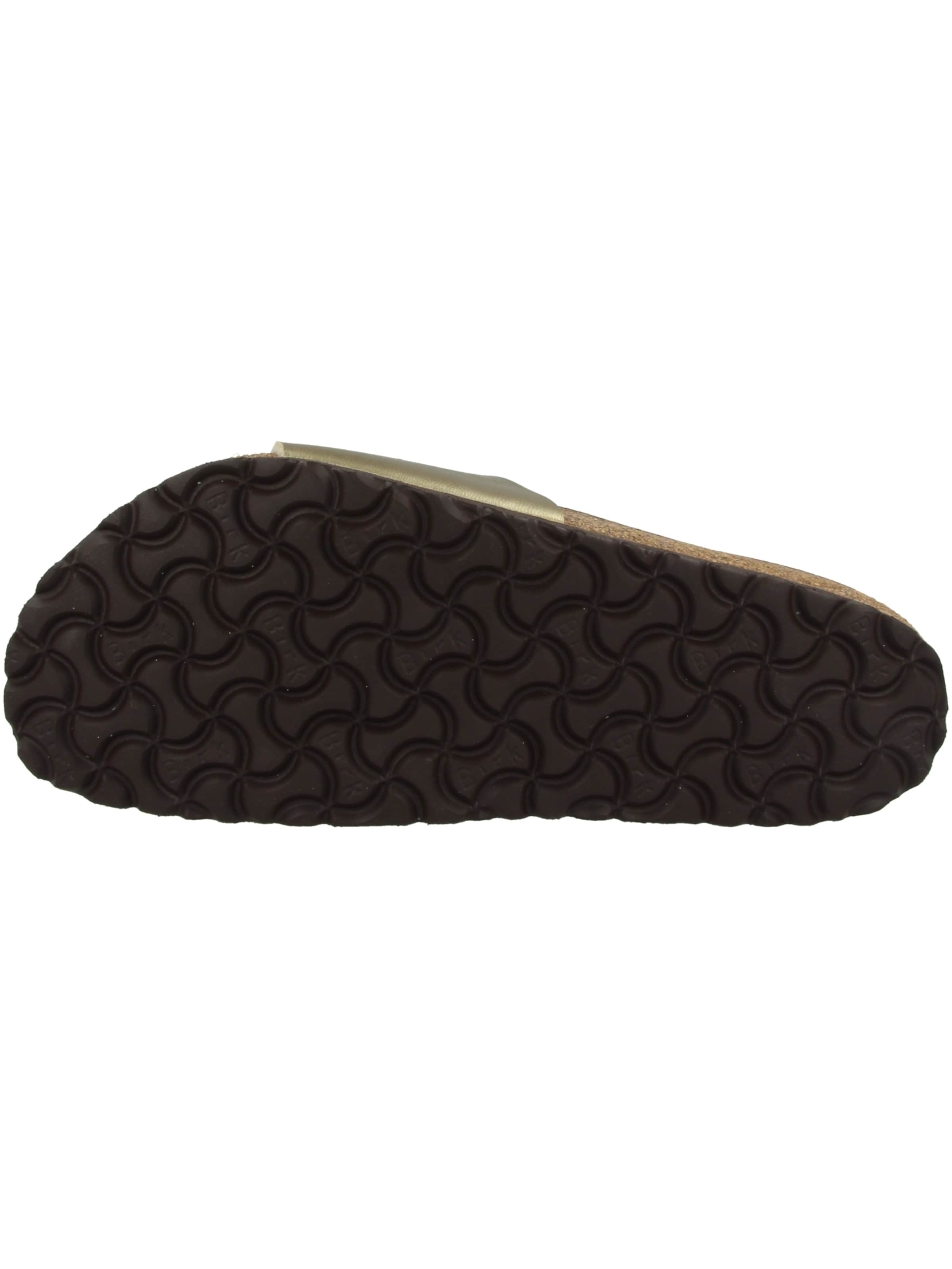 BIRKENSTOCK Pantofle 'Madrid' – zlatá