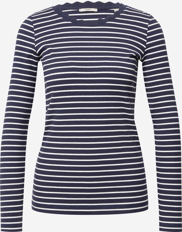 ESPRIT Shirt in Blauw: voorkant