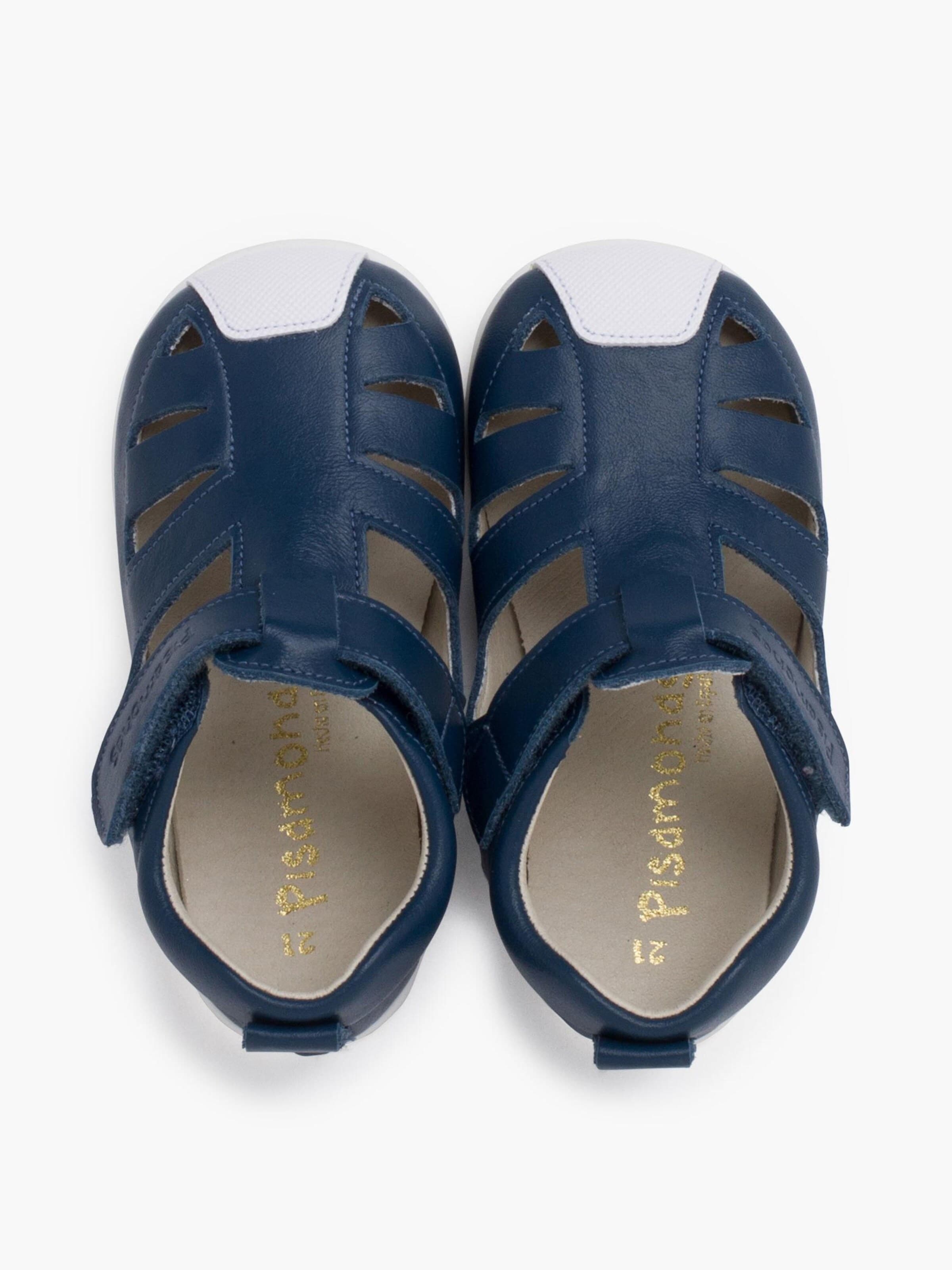 Pisamonas First-Step Shoes in Blue
