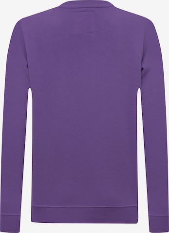 purpurinė DENIM CULTURE Megztinis be užsegimo 'Wendy'