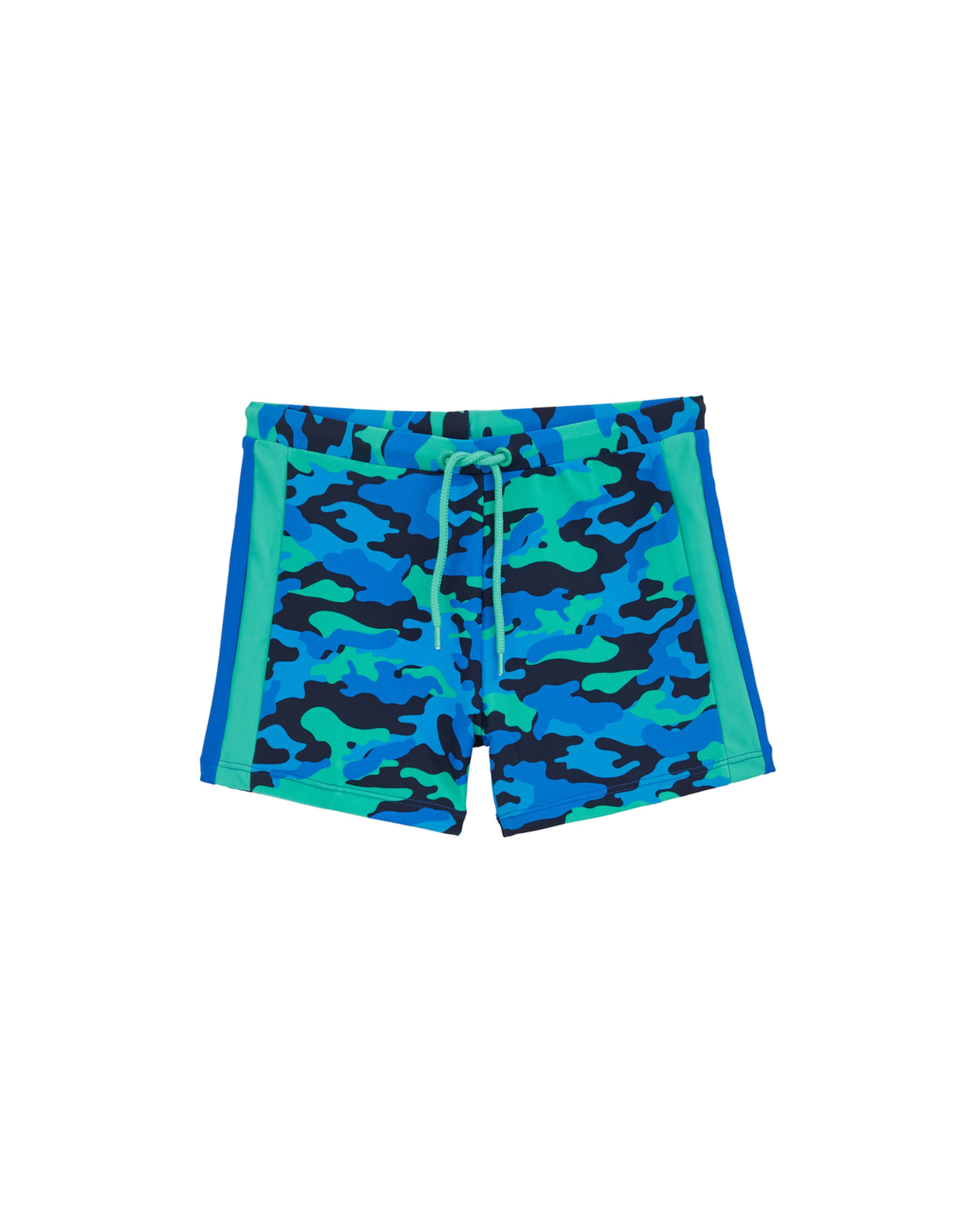 WE Fashion Plavecké šortky – modrá: přední strana