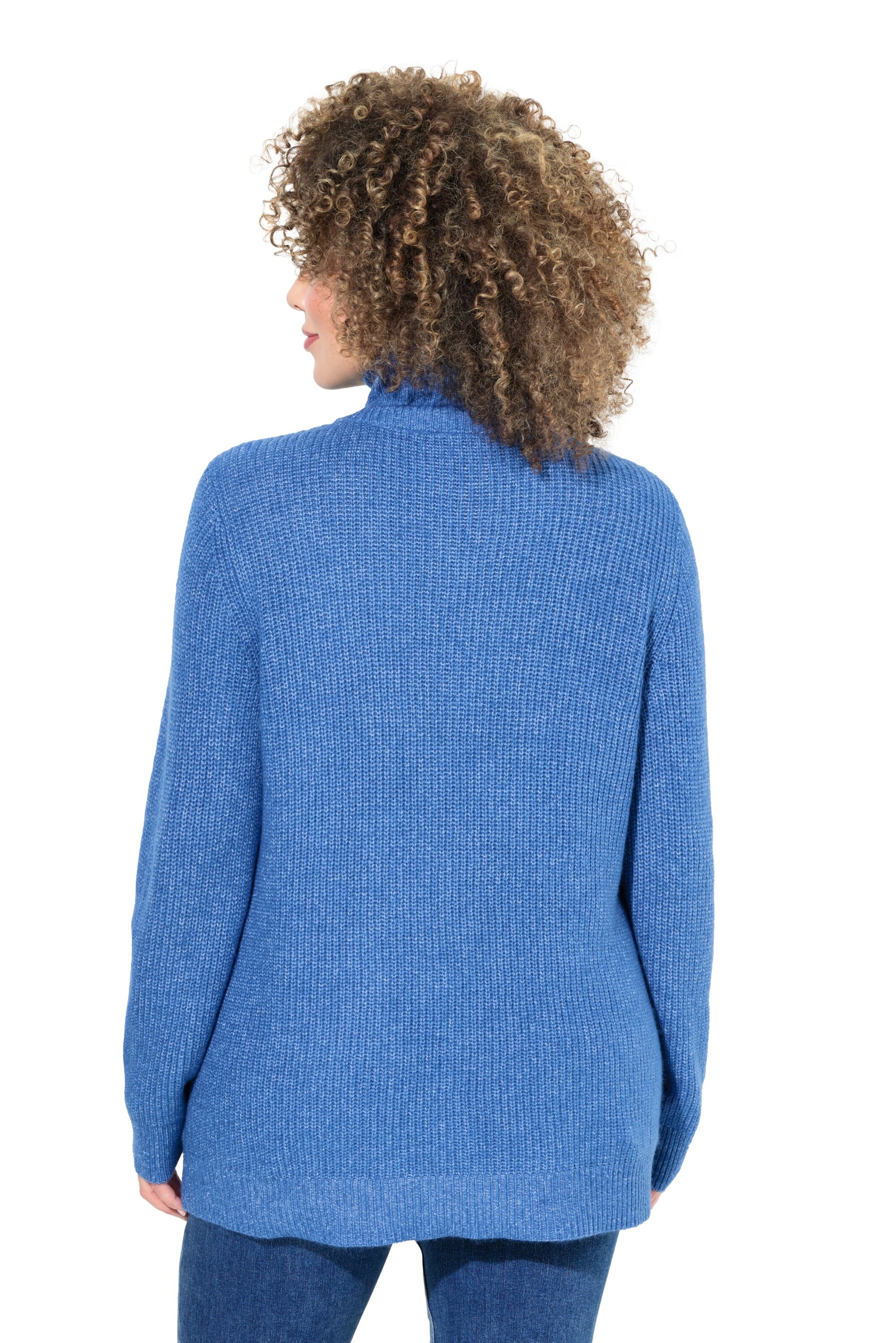 Pull-over Ulla Popken en bleu