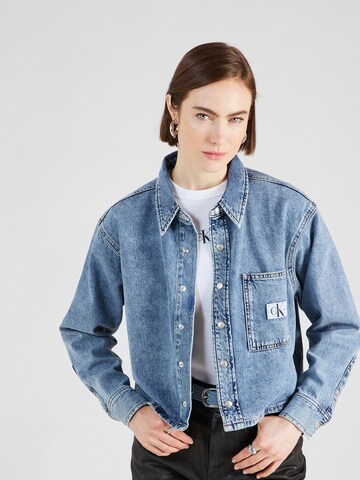 Calvin Klein Jeans Jacke in Blau: predná strana