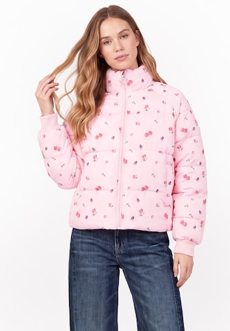 MYMO - Chaqueta de invierno en rosa: frente