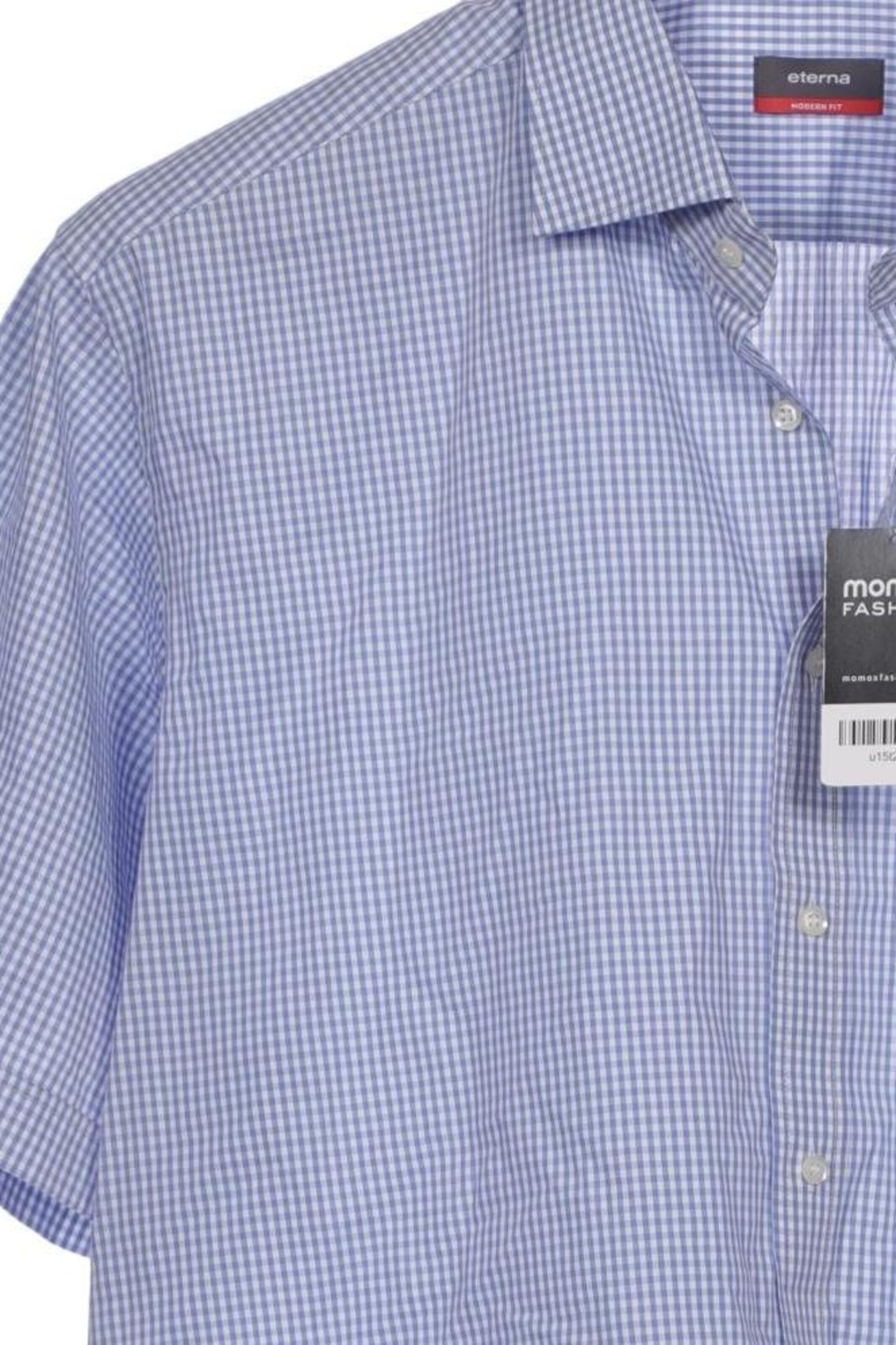 ETERNA Button Up Shirt in XXL in Blue