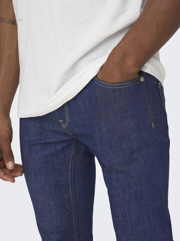 Only & Sons regular Jeans 'LOOM' i blå