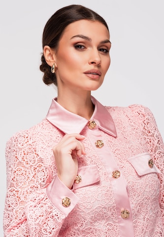 Ombre Blouse in Roze