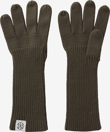 žalia MSCH COPENHAGEN Pirštuotos pirštinės: priekis