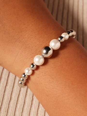 Lucardi Bracelet in Silver: front