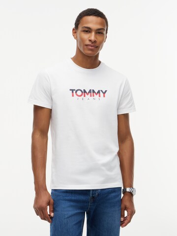 Tommy JeansMajica - bijela boja: prednji dio