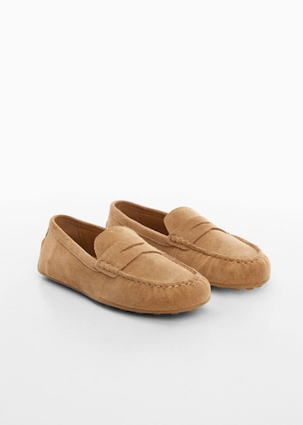MANGO Moccasins in Brown