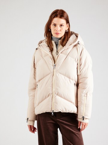 No. 1 Como Vinterjakke 'Lou' i beige: forside