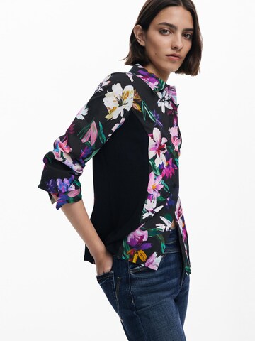 Desigual - Blusa en negro