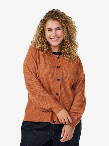 ZizziKardigan 'Cavista' - narančasta boja: prednji dio