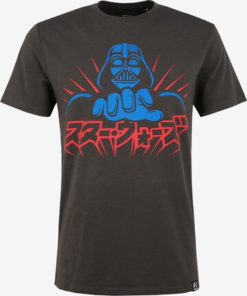 Recovered Shirt 'Vader Japanese' in Grey: front