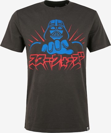 Recovered Shirt 'Vader Japanese' in Grau: predná strana