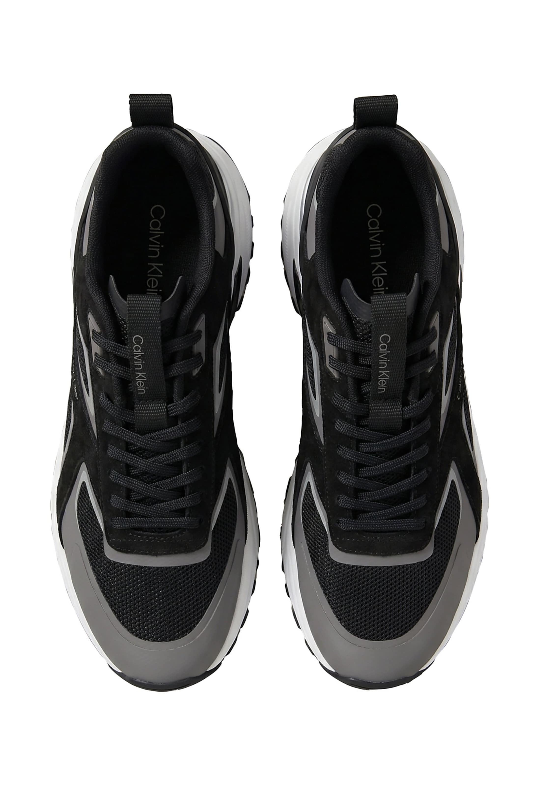 Calvin Klein Sneakers laag 'HIKE RUNNER' in Zwart