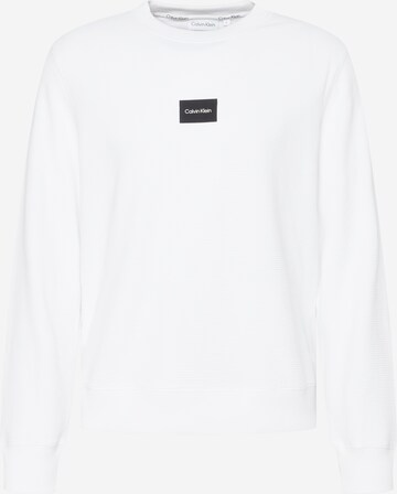 Calvin Klein Sweatshirt in Weiß: predná strana