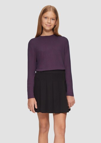 s.Oliver Shirt in Lila: Vorderseite
