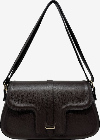 Sac bandoulière CHICCA BORSE en marron : devant