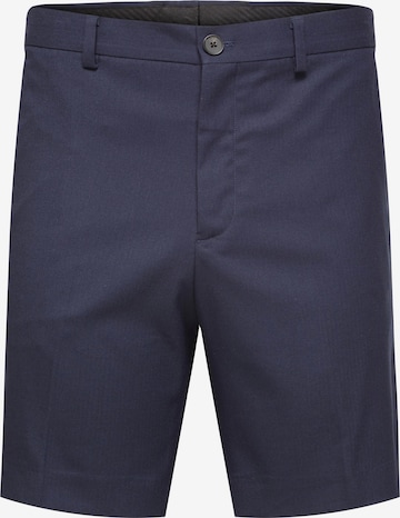 Regular Pantalon chino 'ADAM' SELECTED HOMME en bleu : devant