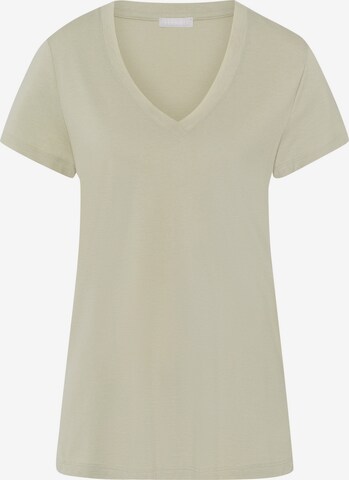 Hanro Slaapshirt ' Sleep & Lounge ' in Beige: voorkant