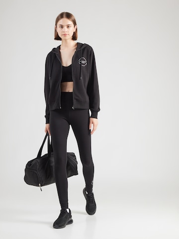 ONLY PLAY - Sudadera con cremallera deportiva 'ONPCAVA' en negro