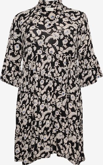KAFFE CURVE Kleid 'Ami' in beige / schwarz, Produktansicht