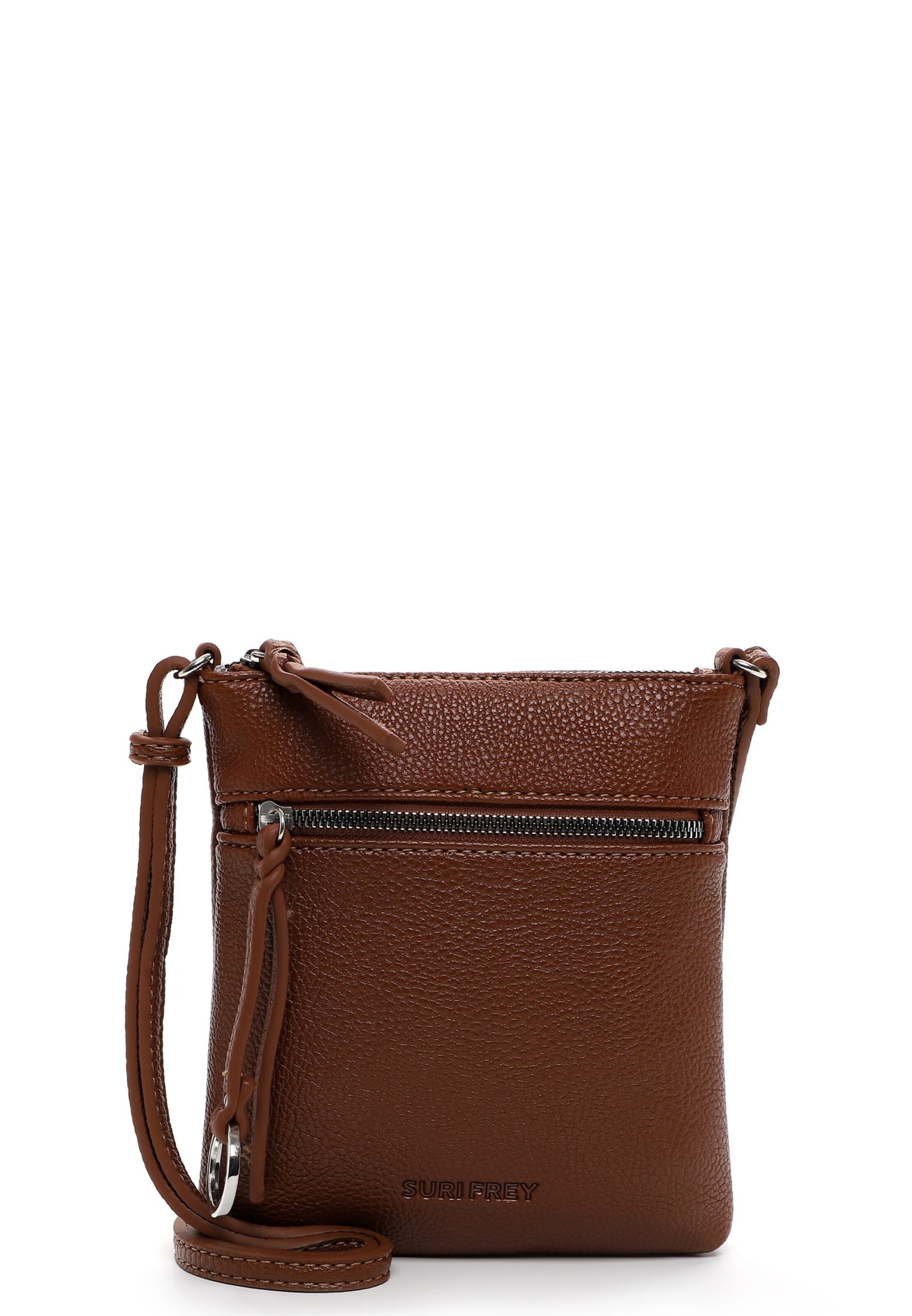 Borsa a tracolla 'Debby' di Suri Frey in marrone: frontale