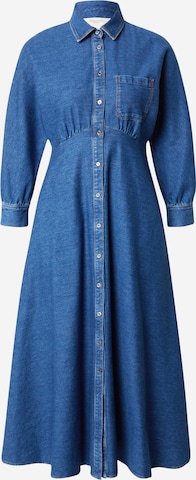 Weekend Max Mara - Vestidos camiseiros 'YEMEN' em azul: frente