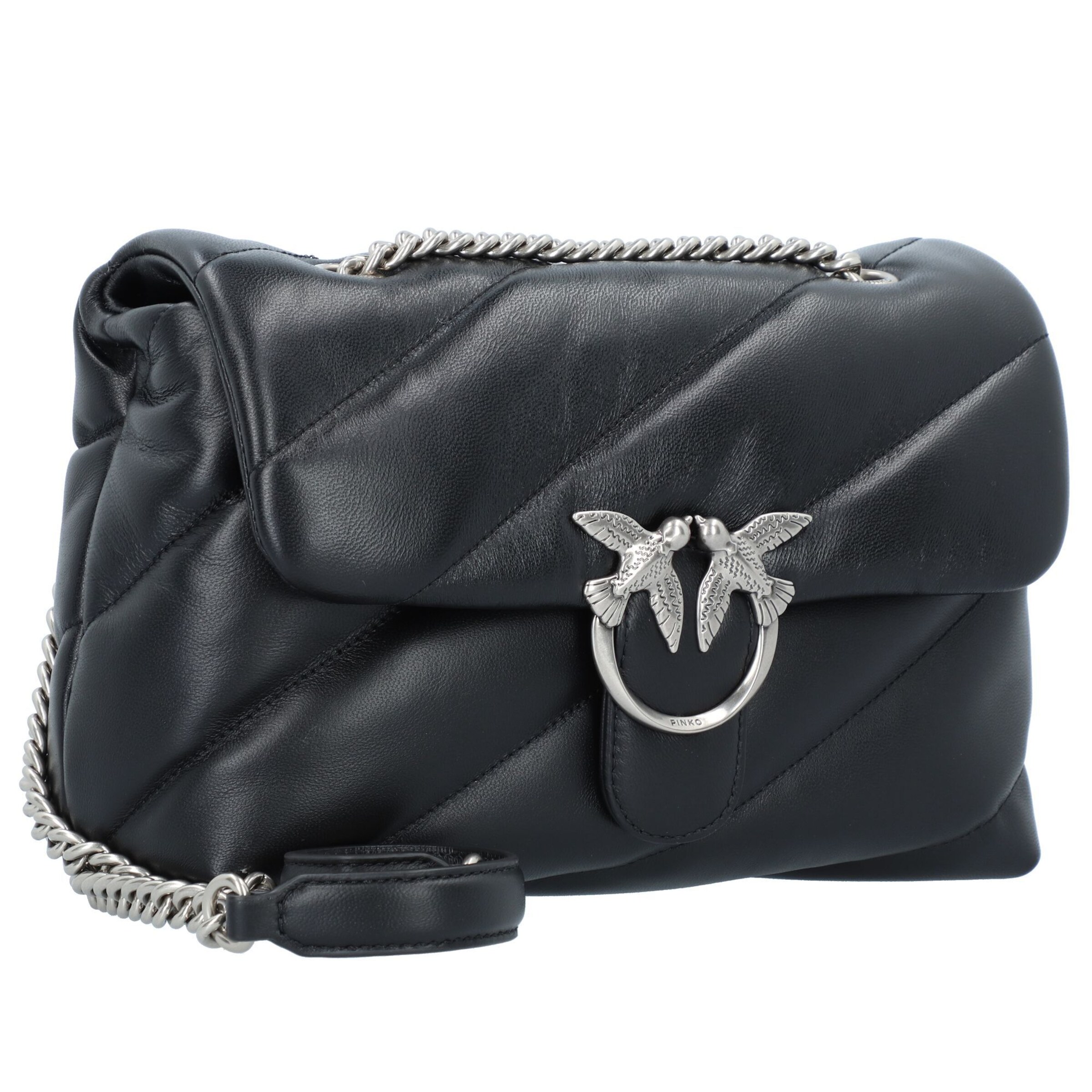 Borsa a tracolla 'Love ' di PINKO in grigio