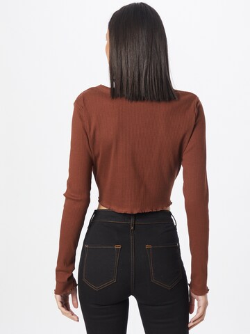 Noisy may - Cárdigan 'Drakey' en marrón