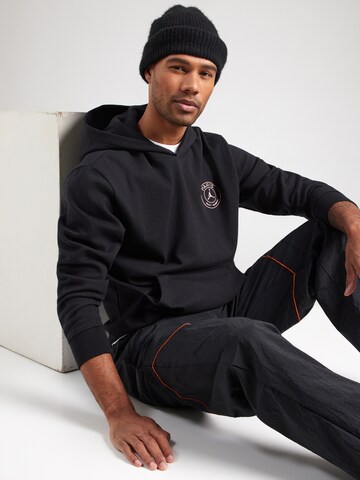 Jordan Sweatshirt 'PSG STMT' in Black: front