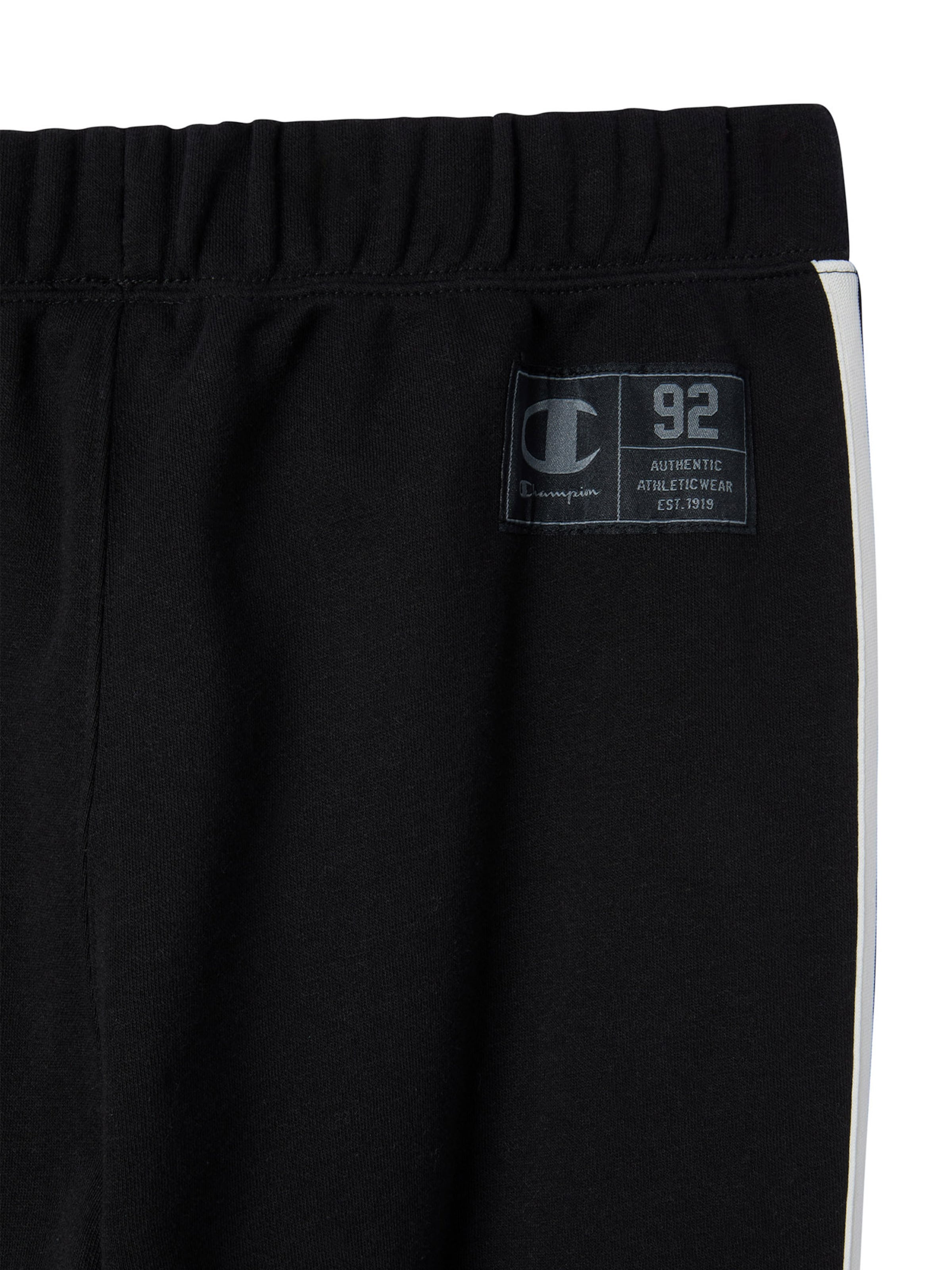 Champion Authentic Athletic Apparel Tapered Trousers in Black