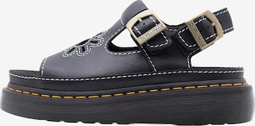 juoda Dr. Martens Sandalai 'Dunnet Flower': priekis