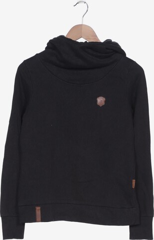 naketano Sweatshirt & Zip-Up Hoodie in M in Black: front