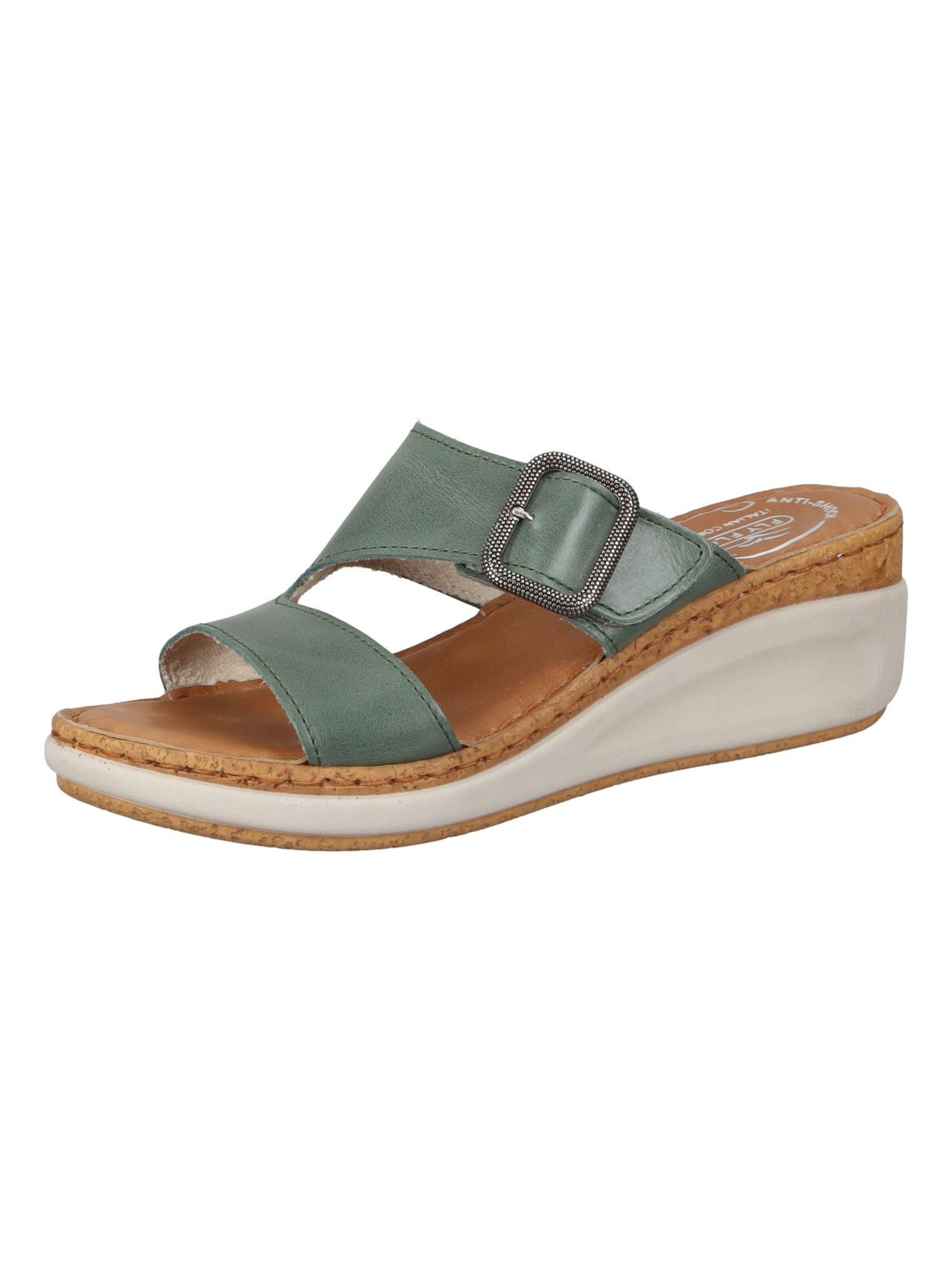 FLY FLOT Pantolette‌‌‌‌‌‌‌‌‌ in Grün: Vorderseite