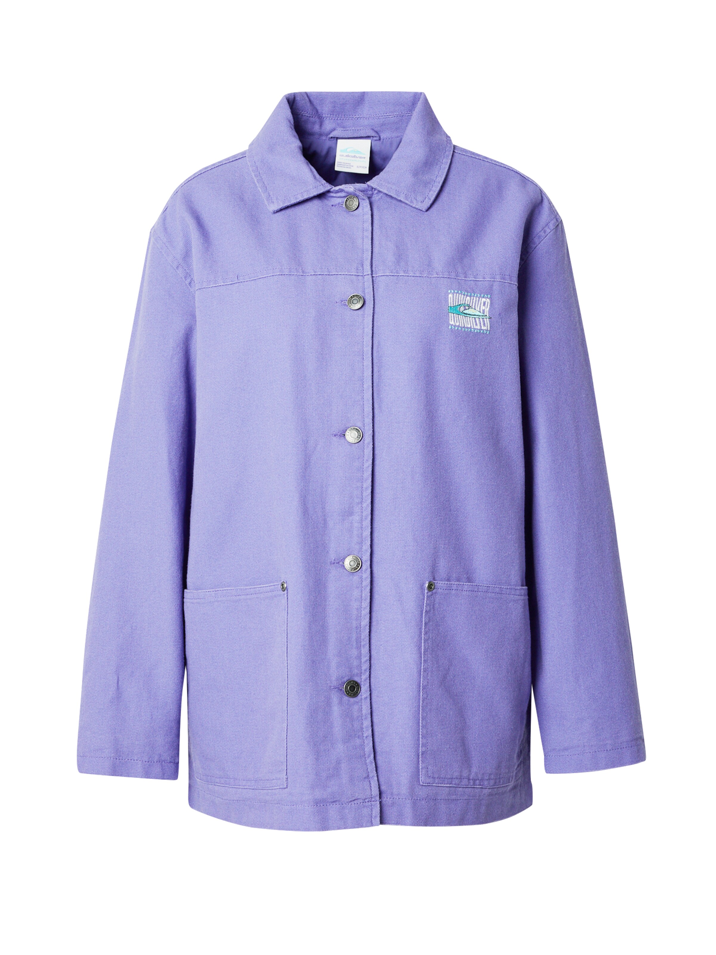 QUIKSILVER Přechodná bunda – fialová: přední strana