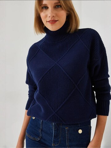 Bianco Lucci Trui in Blauw